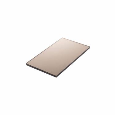 Imagem de Chapa De Policarbonato Compacto Bronze 3mm 2,00m X 6,00m