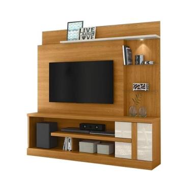 Imagem de Home Theater Alan TVs até 55 641139 Cinamomo Off White Madetec