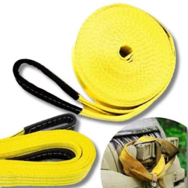 Imagem de Cinta De Reboque E Arraste 10 Toneladas 3metros Para Rebocar Carros, C