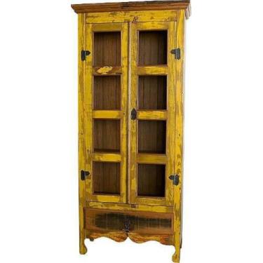 Imagem de Armário Rústico Retrô em Madeira de Demolição - Cód 125 - Barrocarte