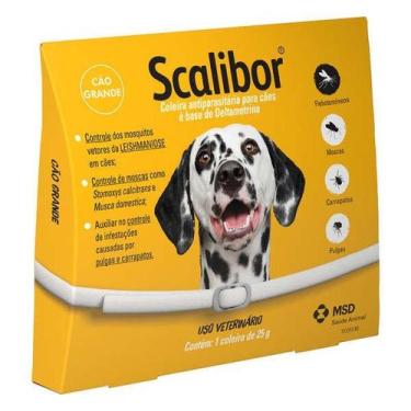 Imagem de Coleira Scalibor Grande 65cm - MSD