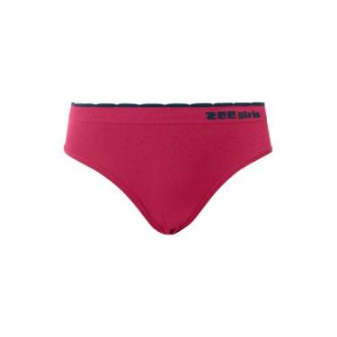 Imagem de Calcinha Tanga Infantil Sem Costura - Zee Rucci, M, Pink