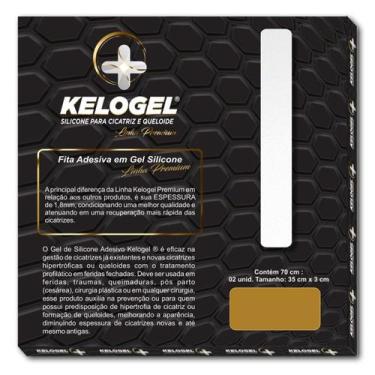 Imagem de Kit 21 - 1 fita 35cm + 1 fita 70cm kelogel premium 1.8mm