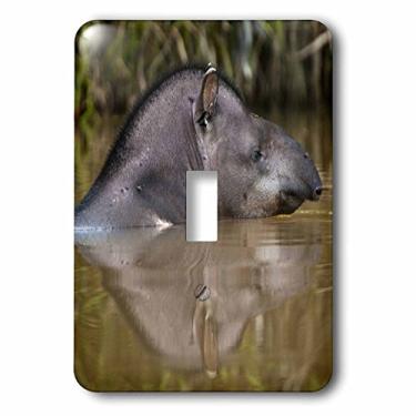 Imagem de 3dRose LLC lsp_86541_1 Brazilian Tapir Wildlife, Iwokrama Forest, Guyanam Sa11 Pox0080m Pete Oxford Single Toggle Switch