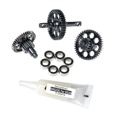 Imagem de RampCrab Transmission Gear Set for TRX4M RC Car, Low Range (Crawl), Hardened Steel Gearbox Gears(23.2:1 Reduction Ratio), Upgrades Parts for TRX4-M Bronco Defender 1/18 RC Crawler Car