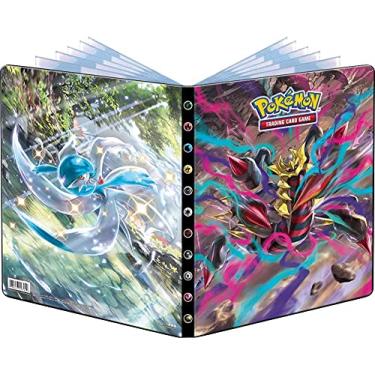 Imagem de Ultra PRO - Portfólio de 9 bolsos com espada Pokémon e escudo para cartas colecionáveis colecionáveis, cartas de jogos e qualquer cartão de tamanho padrão, comporta 126 cargas únicas ou 252 cartas de carregamento duplo
