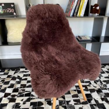 Imagem de Pelego de Ovelha Natural Para Cadeira M2 Premium Marrom