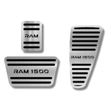 Imagem de Pedaleira Aço Inox Dogde RAM 1500 2011/... Automático - GPI Automotive