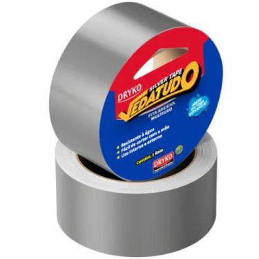 Imagem de Fita Silver Tape Uso Geral 44MMX5M Vedatudo Dryko