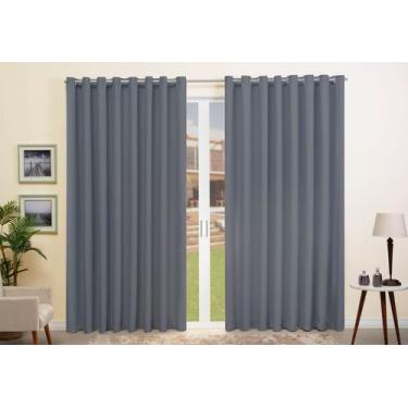 Imagem de Cortina Alto Padrão Blecaute Tecido Grosso Luxo Ic 5,00x2,20 - Emporio