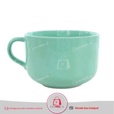 Imagem de Kit Jogo 2 Caneca Jumbo Xícara Cumbuca 450ml Sopa Caldo Cha Cafe Choco