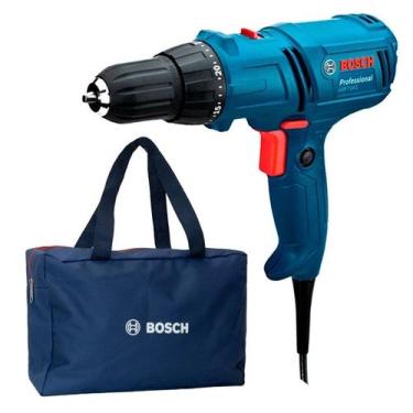 Imagem de Furadeira Parafusadeira Elétrica 127V 3/8 400w + Bolsa Gsr 7-14e - Bos