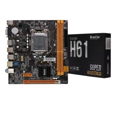 Imagem de Placa Mãe BrazilPC BPC-H61M.2-TG - LGA 1155 DDR3 Chipset Intel H61 - M.2 USB - HDMI/VGA - Micro ATX