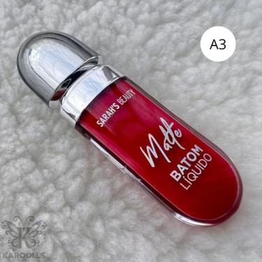 Imagem de Batom liquido Matte - Sarah Beauty - SarahS Beauty, COR 3