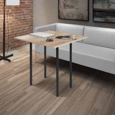 Imagem de Mesa Dobravel Compacta  Multiuso Cozinha Apartamento Escritorio Kitnet