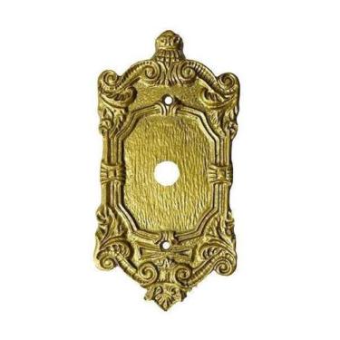Imagem de Espelho placa colonial pavilonis 4x2 8t com 1 furo