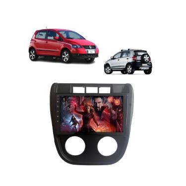 Imagem de Kit Multimidia Fox CrossFox 03 / 08 AndroidAuto 9 Pol - Roadstar 908BR