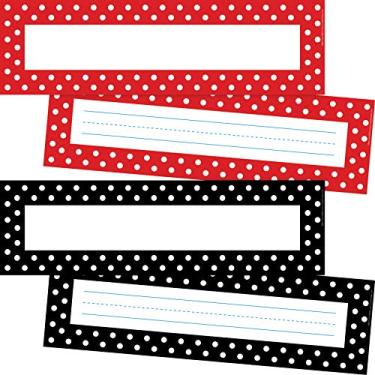 Imagem de Conjunto de placa de papelão e marcador de mesa Barker Creek Dots (LL1426)