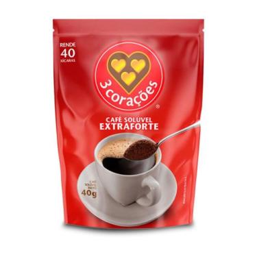 Imagem de Café Solúvel Extraforte Três Corações 40g