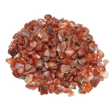 Imagem de PATIKIL Pedras de lascas caídas, 1 lb/500 g de fluorita pedras preciosas trituradas pedras de cristal naturais a granel para fazer joias, artesanato, enchimento de vasos, decoração de plantas, ágata