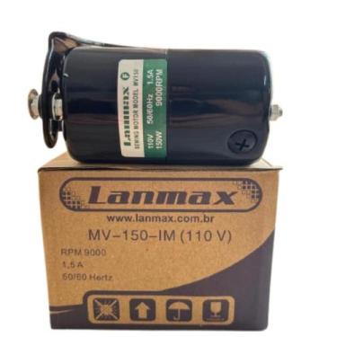 Imagem de Motor Lanmax Overlock Portátil Sequinha Chinesinha Gn1 preto 110v