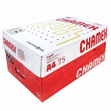 Imagem de Caixa Papel Sulfite A4 Chamex Office Resma 75Grs 210X297