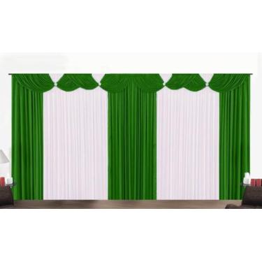 Imagem de Cortina Floripa 6,00mx2,80m  P/ Igreja E Festas Varias Cores - Essênci