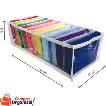 Imagem de Kit 5 Colmeias Organizadora Calcinha/cuecas/meias - Comprei Organizei!