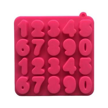 Imagem de Forma De Silicone Numeros M - Mix&Variedades, Sortidas