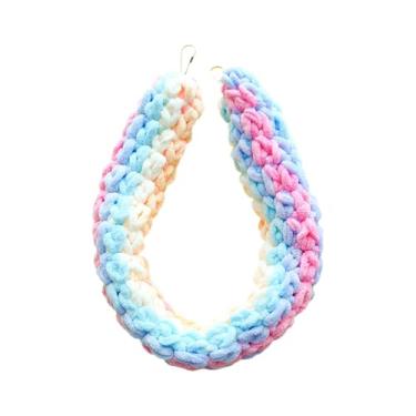 Imagem de WeiLaiKeQi Acessórios para a gaiola da gaiola de corda de escalada de hamster Funos de pássaros engraçados Bird -Bird Stand para cobaias Pig Pet Gifts periquyets, Colorida