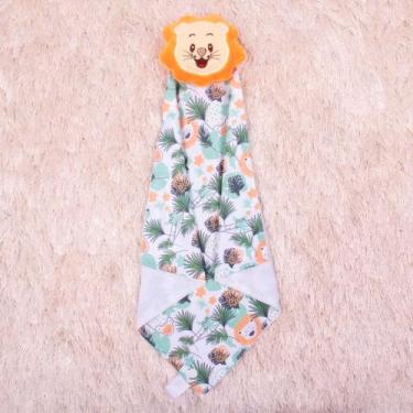 Imagem de Naninha para bebê leãozinho com prendedor de chupeta - Miguel Baby, La