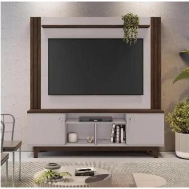 Imagem de Home Bálsamo Para Tv Até 65" JCM Movelaria - Café Soft/Off