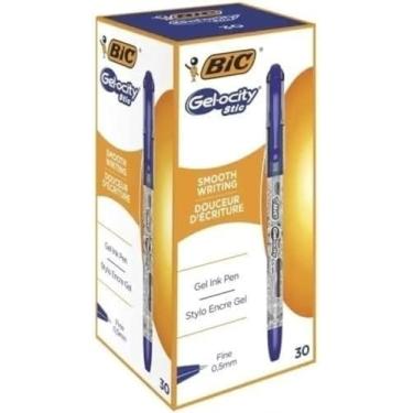 Imagem de BIC GELOCITY Canetas de tinta gel BLU PK30