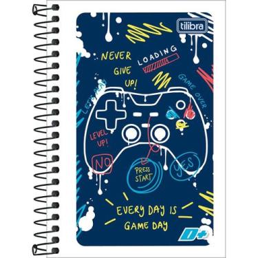 Imagem de Caderneta Pequena Espiral 1/8 D+ 48 Folhas Capa Flexível 10 x 14cm Til