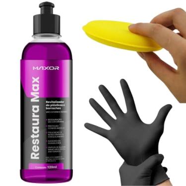 Imagem de Revitalizador De Plasticos Restaura Max 120ml Maxor