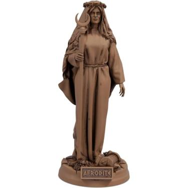 Imagem de Estátua Afrodite - Deusa do Amor - Versão 7 - Anciã (Cor Madeira)