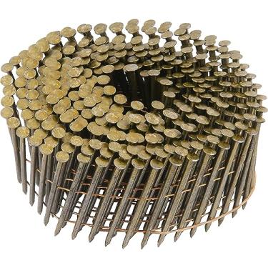 Imagem de Prego Coil Liso, 2,1 Mm X 45 Mm, Zincado, Carretel Com 300 Unidades, Para O Pregador Pp 550, Vonder.