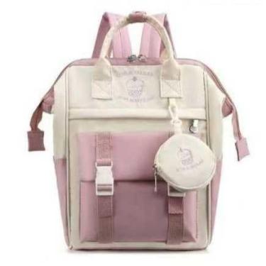 Imagem de Mochila Feminina Tecido impermeável multiuso com vários bolsos - NoBra