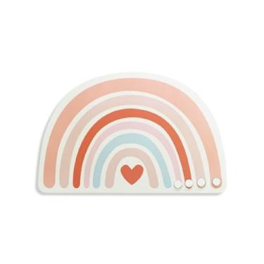 Imagem de Painel para fotos Arco-Íris 29x45cm, com ímãs, Mural Magnético, Quadro Metálico - Geguton