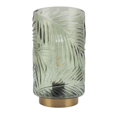 Imagem de Lâmpada de Mesa de Mesa de Vidro LED, Lâmpada de Mesa Sem Fio Operada por Bateria, Luz Quente para Sala de Estar, Quarto, Dormitório, Berçário, Sala de Estar