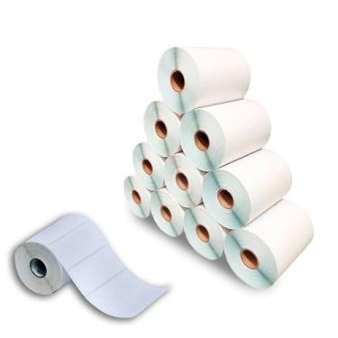 Imagem de Rolo de Etiqueta 100x50 Couche Zebra Elgin Balanças