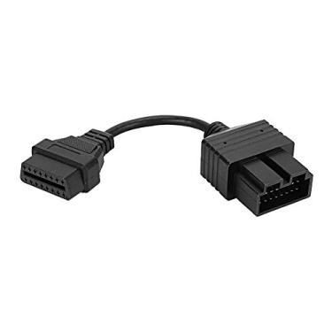 Imagem de Estink 20pin a 16pin OBD2 Adaptador de Cabo de Diagnóstico Instalação Simples Instalação Estável Desempenho Estável Material de Material Padrão Especificações Substituição para Conectores Antigos