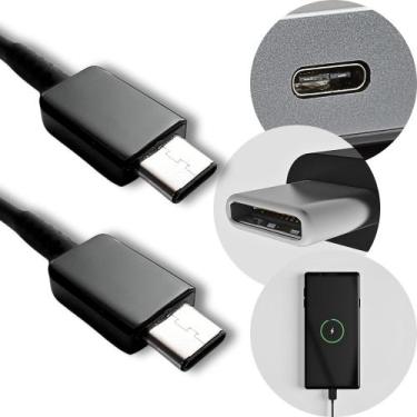 Imagem de Cabo USB Tipo C Duplo Original Samsung S20 S21 S22 S23