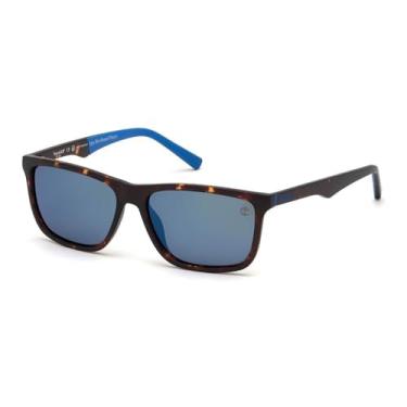 Imagem de Timberland TB9174 polarizado masculino, Dark Havana/Smoke Polarized, One Size