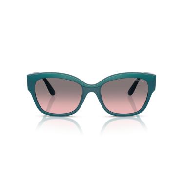Imagem de Óculos de Sol Vogue Eyewear 0VO5638SU 322246 Tam 55 / Azul - Lentes Rosa Gradiente