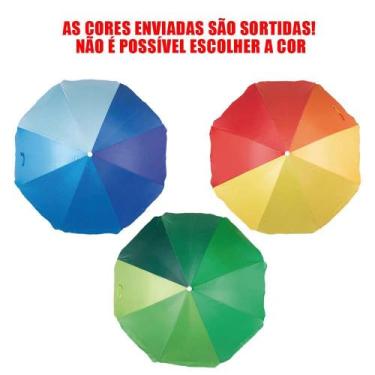 Imagem de Guarda-Sol Fashion 1,80 Metros Aço Carbono Mor