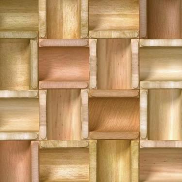 Imagem de Papel de Parede Adesivo Madeira Caixote - 052 - Multimpressão