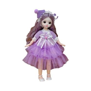 Imagem de Boneca BJD De 12 Polegadas Para Crianças De 4 a 16 Anos, Acessórios Pa