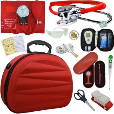 Imagem de Kit Enfermagem Maleta Exclusiva Top Super Luxo Completa Full - Love Sa