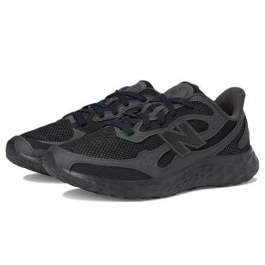 Imagem de New Balance Fresh Foam Arishi V4 Tiralux Tênis de corrida masculino, Preto/Cimento Preto/Cimento Preto, 46